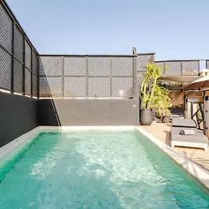 Casa de hóspedes Basidi Piscine Chauffee Sur Le Toit De La Medina, Marraquexe